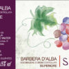etichetta seddes brarbera d'alba